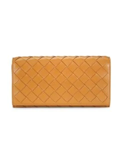 Bottega Veneta Intrecciato Leather Continental Wallet