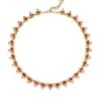 Classic 18K Gold & Pink Tourmaline Temple Classic Necklace -Fashion Jewelry & Accessories 0400015871319 EMERALD