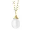 Mogul 18K Gold, Diamond & Moon Quartz Drop Pendant -Fashion Jewelry & Accessories 0400015915423 NOCOLOR
