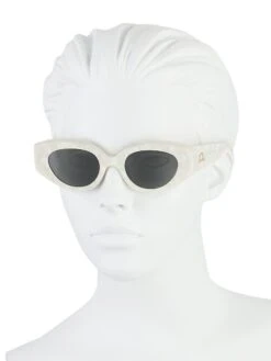 Petra 47MM Cat Eye Sunglasses -Fashion Jewelry & Accessories 0400015950329 WHITEBLACK A3