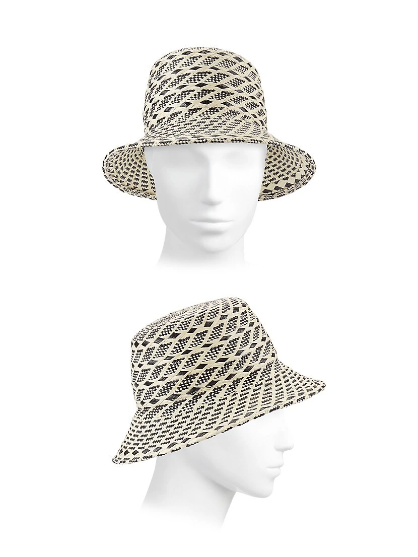 Breanna Straw Bucket Hat 5 Breanna Straw Bucket Hat - Image 3