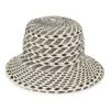 Breanna Straw Bucket Hat -Fashion Jewelry & Accessories 0400015951200 CREAMBLACK
