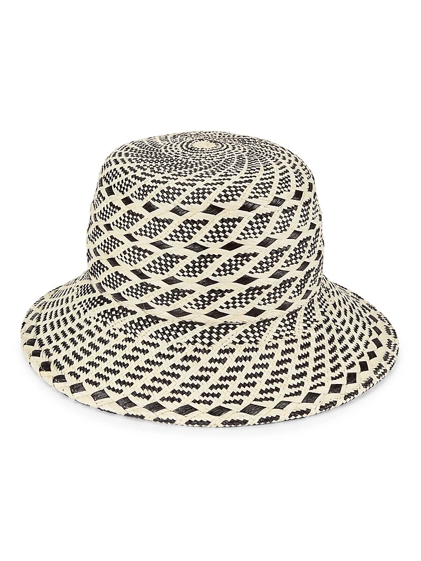 Breanna Straw Bucket Hat 3 Breanna Straw Bucket Hat