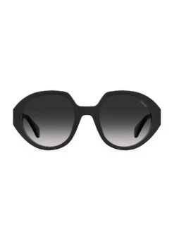MOSCHINO 53MM Round Sunglasses
