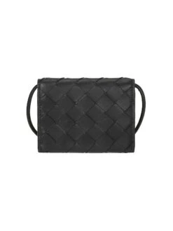 Bottega Veneta Intrecciato Portacard Leather Card Case