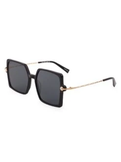 Moxie Acetate, 18K Gold-Plated & Faux Pearl Sunglasses 6 Moxie Acetate, 18K Gold-Plated & Faux Pearl Sunglasses -Fashion Jewelry & Accessories 0400016140789 BLACK A1