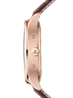 Master Control 18K Rose Gold & Leather Calendar Watch -Fashion Jewelry & Accessories 0400016147615 NOCOLOR A2