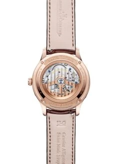 Master Control 18K Rose Gold & Leather Calendar Watch -Fashion Jewelry & Accessories 0400016147615 NOCOLOR A3