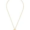 Double Coeurs 18K Yellow Gold Pendant Necklace -Fashion Jewelry & Accessories 0400016222318 YELLOWGOLD