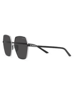 Prada 58MM Geometric Sunglasses -Fashion Jewelry & Accessories 0400016274007 BLACK A4