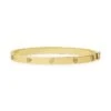 Tory Burch Miller Goldtone Stud Hinge Bracelet -Fashion Jewelry & Accessories 0400016286058 GOLD