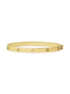 Tory Burch Miller Goldtone Stud Hinge Bracelet