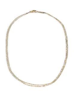 Malibu 14K Yellow Gold Double-Chain Choker