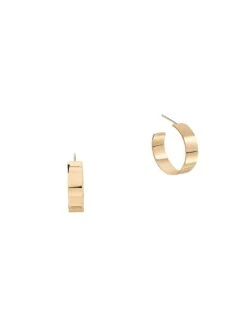 Vanity 14K Yellow Gold Hoop Earrings -Fashion Jewelry & Accessories 0400016288734 A1