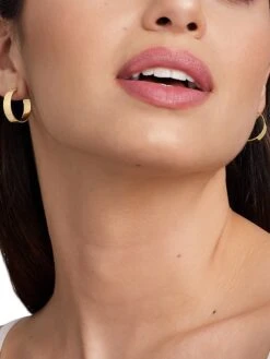 Vanity 14K Yellow Gold Hoop Earrings -Fashion Jewelry & Accessories 0400016288734 A2