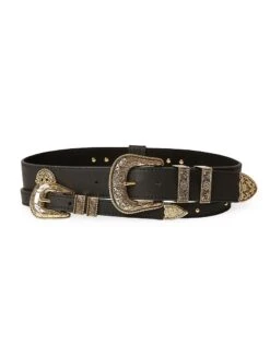 Welsey Leather Western Belt