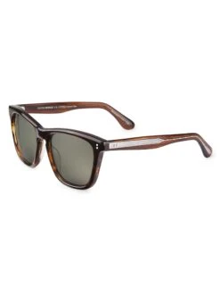 Oliver Peoples Lynes 55MM Pillow Sunglasses -Fashion Jewelry & Accessories 0400016328488 DARKTORTOISE A1