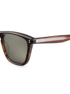 Oliver Peoples Lynes 55MM Pillow Sunglasses -Fashion Jewelry & Accessories 0400016328488 DARKTORTOISE A2