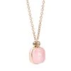Pomellato Nudo Classic 18K Rose Gold, Quartz, Chalcedony & Diamond Necklace 1 Pomellato Nudo Classic 18K Rose Gold, Quartz, Chalcedony & Diamond Necklace -Fashion Jewelry & Accessories 0400016337312 NOCOLOR