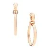 Pomellato Iconica 18K Rose Gold Drop Hoop Earrings -Fashion Jewelry & Accessories 0400016337328 NOCOLOR