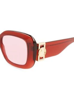 Lanvin Mother & Child 53MM Square Sunglasses -Fashion Jewelry & Accessories 0400016354448 DEEPRED A2