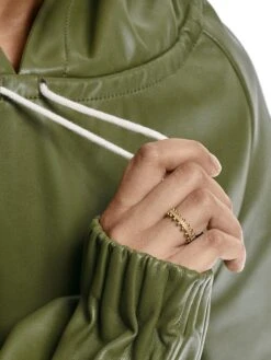 Beaded 18K Yellow Gold Ribbon Ring 9 Beaded 18K Yellow Gold Ribbon Ring -Fashion Jewelry & Accessories 0400016383006 A3