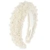 Marjeta Faux Pearl Embellished Headband -Fashion Jewelry & Accessories 0400016430858 PEARL