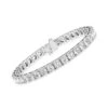 14K White Gold & 15 TCW Lab-Grown Diamond Tennis Bracelet -Fashion Jewelry & Accessories 0400016435025 WHITEGOLD