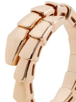 Bvlgari Serpenti Viper 18K Rose Gold Wrap Ring -Fashion Jewelry & Accessories 0400016563574 PINKGOLD A3
