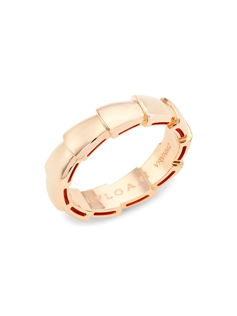 Bvlgari Serpenti Viper 18K Rose Gold Band 3 Bvlgari Serpenti Viper 18K Rose Gold Band