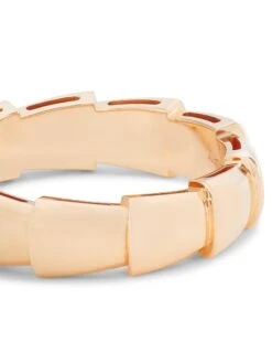 Bvlgari Serpenti Viper 18K Rose Gold Band 9 Bvlgari Serpenti Viper 18K Rose Gold Band -Fashion Jewelry & Accessories 0400016563590 PINKGOLD A3