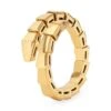 Bvlgari Serpenti Viper 18K Yellow Gold Wrap Ring 2 Bvlgari Serpenti Viper 18K Yellow Gold Wrap Ring -Fashion Jewelry & Accessories 0400016563619 YELLOWGOLD