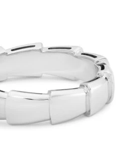 Bvlgari Serpenti Viper 18K White Gold Band -Fashion Jewelry & Accessories 0400016563642 WHITEGOLD A3