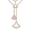 Bvlgari Divas' Dream 18K Rose Gold, Mother-Of-Pearl, & Diamond Double-Chain Necklace 1 Bvlgari Divas' Dream 18K Rose Gold, Mother-Of-Pearl, & Diamond Double-Chain Necklace -Fashion Jewelry & Accessories 0400016563678 MOTHEROFPEARL