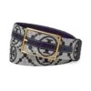 Tory Burch T Monogram Jacquard Belt -Fashion Jewelry & Accessories 0400016632051 TORYNAVY