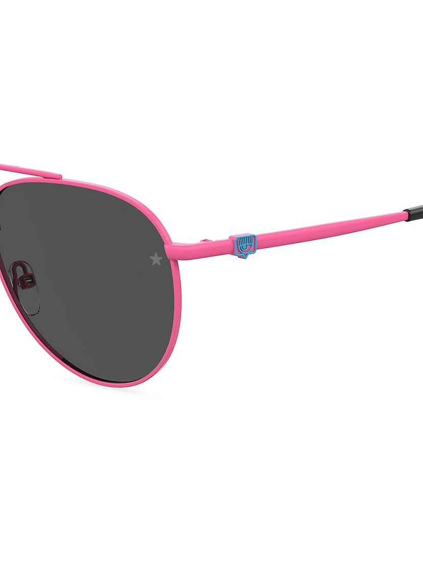 Chiara Ferragni 59MM Aviator Sunglasses 5 Chiara Ferragni 59MM Aviator Sunglasses - Image 3