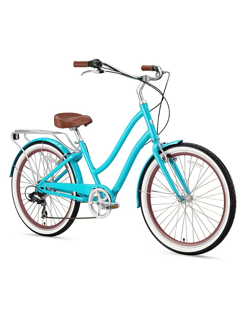 EVRYjourney Women's 26" 7-Speed Step-Through Touring Hybrid Bike 3 EVRYjourney Women's 26" 7-Speed Step-Through Touring Hybrid Bike
