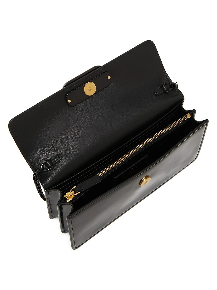 Valentino Garavani VLogo Patent Leather Wallet-On-Chain 5 Valentino Garavani VLogo Patent Leather Wallet-On-Chain - Image 3