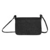 Longchamp Le Foulonné Leather Wallet-On-Strap -Fashion Jewelry & Accessories 0400016788080 BLACK