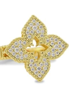 Venetian Princess 18K Yellow Gold & Diamond Ring -Fashion Jewelry & Accessories 0400016795161 GOLD A3