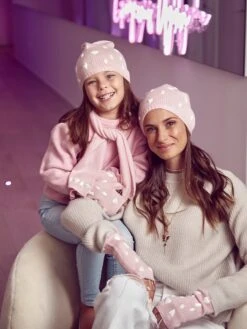 Carolyn Rowan X Stephanie Gottlieb Merino Wool Fingerless Gloves 7 Carolyn Rowan X Stephanie Gottlieb Merino Wool Fingerless Gloves -Fashion Jewelry & Accessories 0400016807003 LIGHTPINK A2