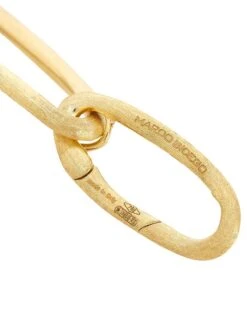 Jaipur 18K Yellow Gold Oval-Link Chain Bracelet -Fashion Jewelry & Accessories 0400016857226 YELLOWGOLD A2