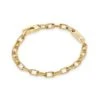 Uomo 18K Gold Coiled Open Chain Bracelet
