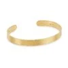 Uomo 18K Gold Brushed Wide Cuff Bracelet 1 Uomo 18K Gold Brushed Wide Cuff Bracelet -Fashion Jewelry & Accessories 0400016875083 YELLOWGOLD