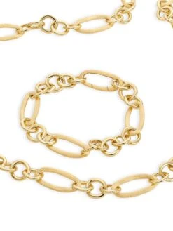 Jaipur 18K Yellow Gold Mixed-Link Convertible Chain Necklace -Fashion Jewelry & Accessories 0400016875290 YELLOWGOLD A5