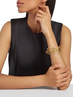 Jaipur 18K Yellow Gold Mixed-Link Convertible Chain Necklace -Fashion Jewelry & Accessories 0400016875290 YELLOWGOLD A6