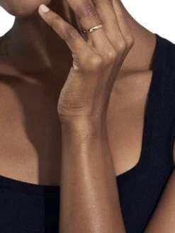 Wide Court Band 18K Rose Gold Wedding Ring -Fashion Jewelry & Accessories 0400016893120 PINK A1