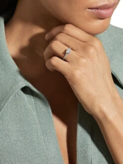 Platinum & 1.15 TCW Diamond Heart Engagement Engagement Ring -Fashion Jewelry & Accessories 0400016893231 WHITE A1