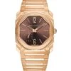 Bvlgari Octo Finissimo 18K Rose Gold Bracelet Watch -Fashion Jewelry & Accessories 0400016893438 BROWN