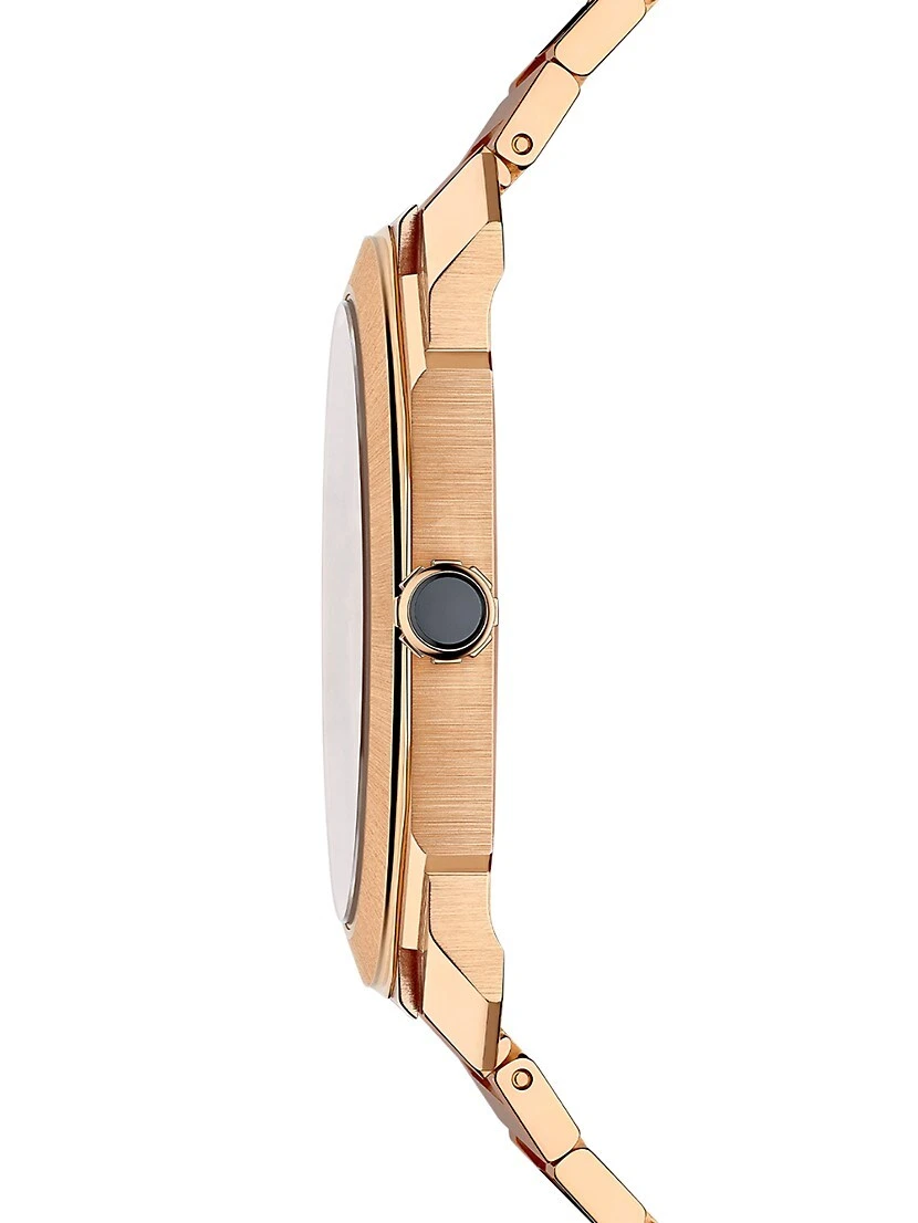 Bvlgari Octo Finissimo 18K Rose Gold Bracelet Watch 7 Bvlgari Octo Finissimo 18K Rose Gold Bracelet Watch - Image 5